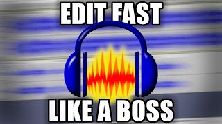 How to Cut Audio in Audacity at MAXIMUM SPEED