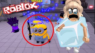 Playing EXTREME FREEZE TAG in ROBLOX as a MINION...You Can't Catch Me!