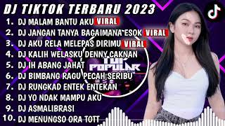 Download Lagu DJ TIKTOK TERBARU 2023 DJ MALAM BANTU AKU X DJ JAN... MP3 Gratis