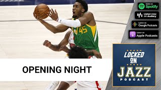 LOCKED ON JAZZ - It's Utah Jazz opening day.   One night of hoops and I saw all 4 concerns I have…