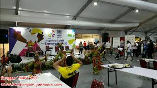 Tari Lenggang Nyai-Sanggar Yudha Asri@Dinner Asian Para Games 2018, Wisma Atlet, Kemayoranc