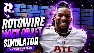RotoWire's NEW Fantasy Football Mock Draft Simulator Explained