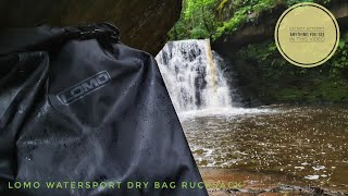 LOMO Watersport 60Ltr Dry Bag Rucksack | Full test Review | Waterfall Jumping