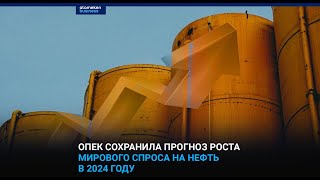 ОПЕК сохранила прогноз роста мирового спроса на нефть в 2024 году