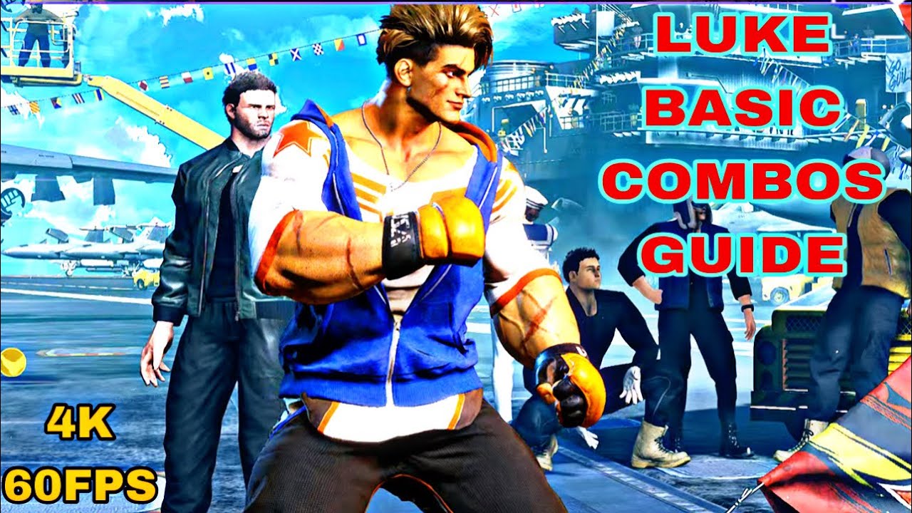 SF6 Beta 2 - LUKE BASIC COMBOS TUTO [Street Fighter 6] - YouTube