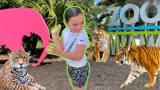 We saw these AWESOME animals at ZOO MiAMi!!