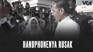 Sempat 'Marahi' Jokowi, Pelajar SMA Sulteng ini Dapat Handphone Baru dari Jokowi #shorts