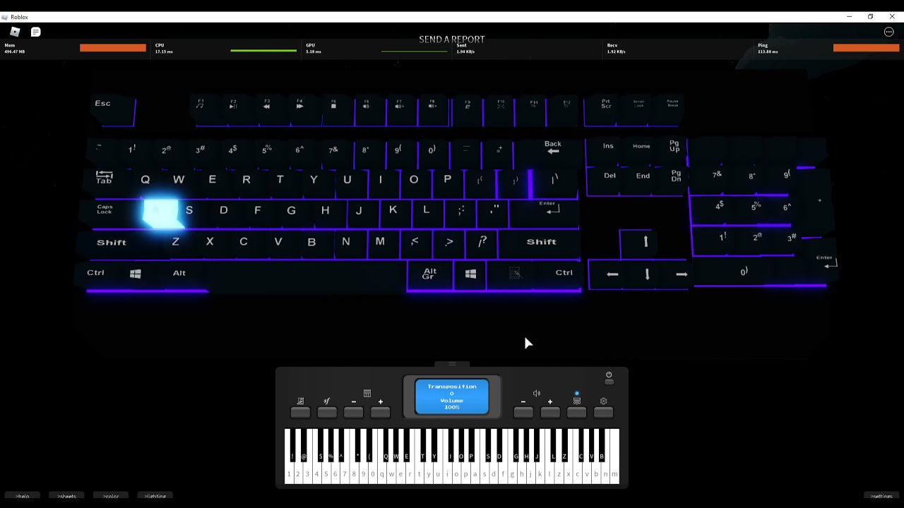 "Rush B" On Roblox Piano (Virtual Piano) - YouTube