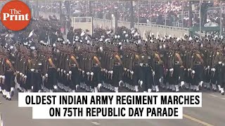 Madras Regiment, oldest Indian Army regiment marches down Kartavya Path on 75th Republic Day parade