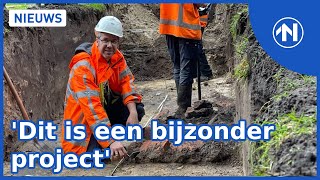 Graven naar geschiedenis bij klooster in Ter Apel