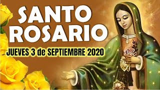 SANTO ROSARIO DE HOY 🌹 Jueves 3 de septiembre  2020 🌷 Misterios Luminosos 🙏 ORACIONES A DIOS