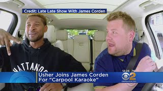 Usher Joins James Corden For 'Carpool Karaoke'