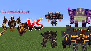 Ignis(No Life Steal Abillities) Vs L_Ender's Cataclysm - Minecraft Mob Battle