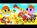 Little Construction Vehicles for Kids | Toddler Zoo Songs For Baby & Nursery Rhymes