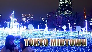 TOKYO【Christmas Lights】Tokyo Midtown in Roppongi 2019.東京ミッドタウン #4k