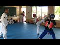 Taekwondo sparring (Jack Soledad-friendly match/practice game)