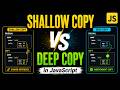 Shallow Copy vs Deep Copy in JavaScript Explained (Avoid This Common Bug!) | An Interview Favorite