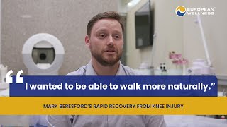 Mark Beresford’s Rapid Recovery from Knee Injury with European Wellness | #EWSuccessStories