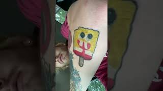 Rule #233 Watch Until The End.. #spongebob #tattoo #shorts