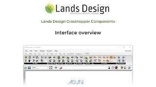 Lands Grasshopper Tutorial 1: Interface Overview