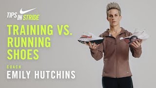 Training vs. Running Shoes: Emily Hutchins I NRC Tips in Stride I Nike