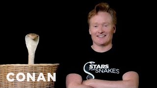 "Stars For Snakes" - A Public Service Announcment From Conan O'Brien | CONAN on TBS