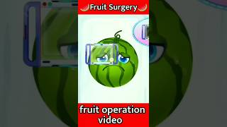 Saddest Emergency Fruit Surgery | of all time will Make You cry ! Realistic c-Section #shortsvideo