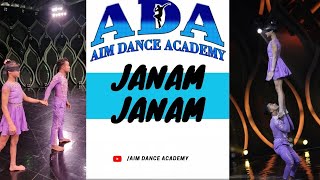 Janam Janam | SANCHITA AND SUBTARA | HUNARBAZZ STAGE PERFORMANCE | ADA | CHOREOGRAPHER  - MUKESH SIR