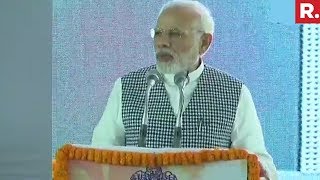 PM Narendra Modi's Aggresive Speech At Inauguration Of Dr. Ambedkar National Memorial | Full Speech