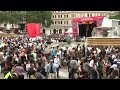 Crowds gather to celebrate Eid al-Fitr in London