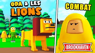 LE ROI DES LIONS EST MORT, ON DOIT COMBATTRE LE TUEUR (INCROYABLE) #1 - BROOKHAVEN RP ROBLOX