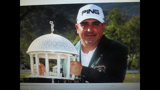 Angel Cabrera wins the 2014 Greenbrier Classic