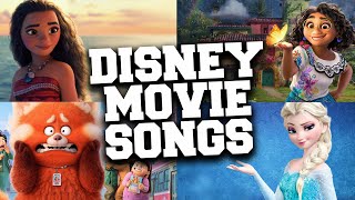 Disney Movie Songs Compilation 💜 Best Disney Movie Soundtracks