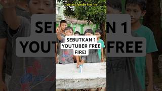 Sebutkan 1 Youtuber Free Fire #shorts