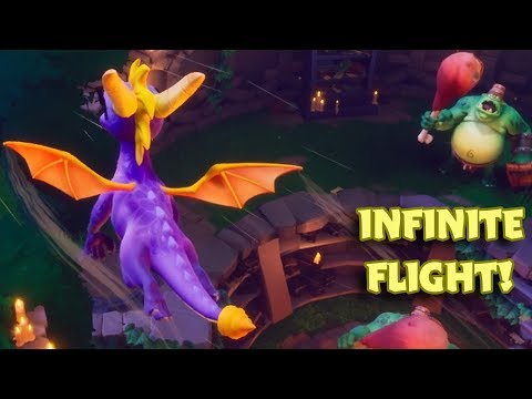 Spyro Reignited: INFINITE FLIGHT GLITCH!!! Guide