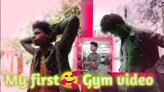 My first Gym video🥺