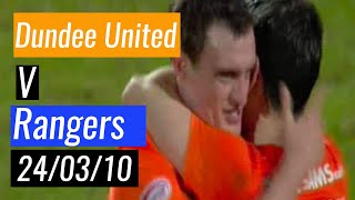 Dundee United v Rangers - 24/03/10 - Scottish Cup Quarter Final Replay