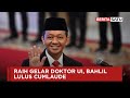 Raih Gelar Doktor UI, Bahlil Lulus Cumlaude | Beritasatu