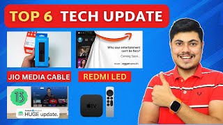 Latest New Tech Update - jio media Cable , Redmi Fire Tv Led , Android 13 | Sunday Tech Dhamaal