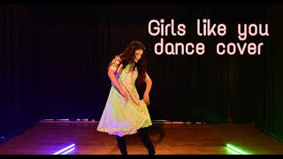 Girls Like You Dance Cover | Indian Classical Version |Maroon 5 | Cardi B | Mahesh Raghvan | Katthak
