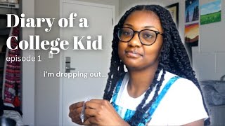 college is chaotic  | diary  of a college kid ep. 1