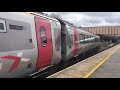 crosscountry trains 220030 departs sheffield with a newcastle to southampton central