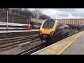 crosscountry trains 220030 departs sheffield with a newcastle to southampton central