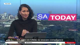 SA calls on the UNSC to ensure resolution compliance regarding Gaza ceasefire