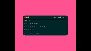Python regex - Split string every Nth character