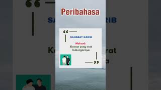 Simpulan bahasa - Kumpulan peribahasa. Sahabat karib | Peribahasa pilihan