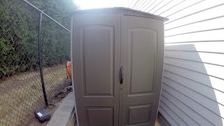 Rubbermaid 5X6 Big Max Storage Shed Assembly and Review