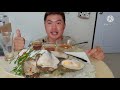 กินxxlหอยนางรมยักษ์ น้ำจิ้มรสเด็ดเครื่องเคียงแน่น ๆ อร่อยมาก ๆeat giant oysters. ialick.ep.35