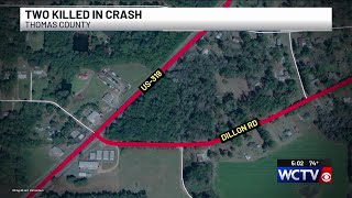 GSP: Two dead following single-vehicle crash on Dillon Road in Thomas County