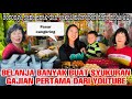 BELANJA BANYAK BUAT SYUKURAN GAJIAN PERTAMA DARI YOUTUBE .DI PASAR CANGKRING